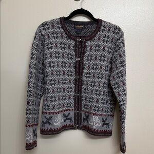 Woolrich 100% Wool Nordic Sweater